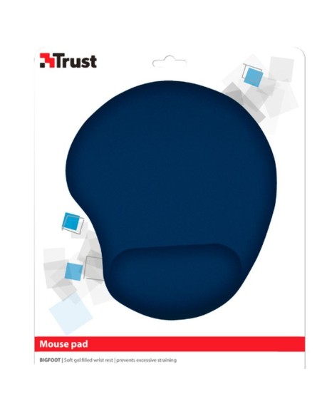 Trust alfombrilla gel bigfoot azul