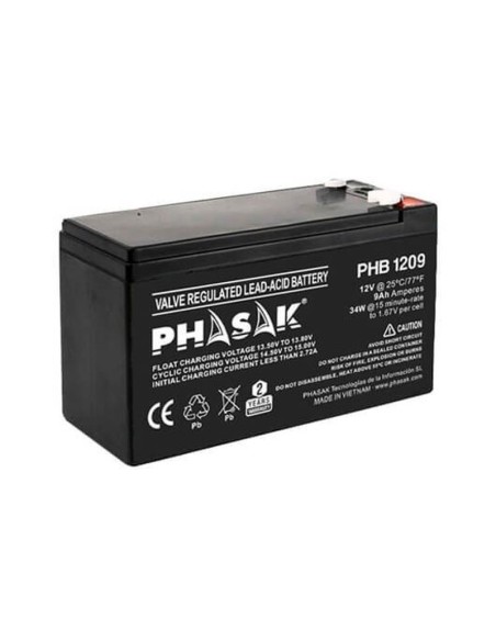 Phasak bateria sai-ups 12v 9ah phb 1209 (151x65x95)