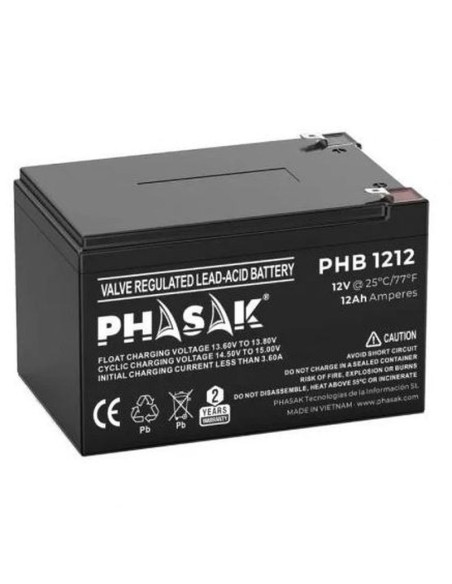 Phasak bateria sai-ups 12v 12ah phb 1212