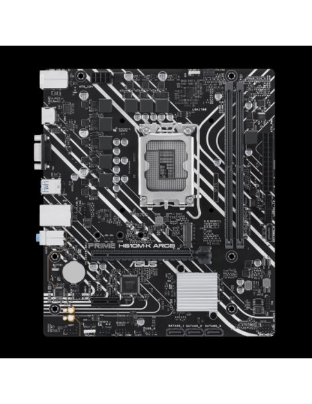 Asus placa base prime h610m-k argb ddr5 lga1700 2xddr5/4xsata6/2xusb 3.2 4xusb 2.0
