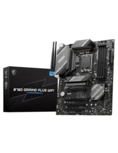 Msi placa base b760 gaming plus wifi intel b760 lga 1700 atx 4xddr5.