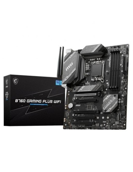Msi placa base b760 gaming plus wifi intel b760 lga 1700 atx 4xddr5.