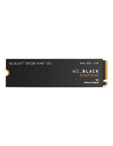 Western digital disco duro ssd m.2 nvme sn7100 black 500gb pcie 4.0 lectura 6800 mb/s / escritura 5800 mb/s
