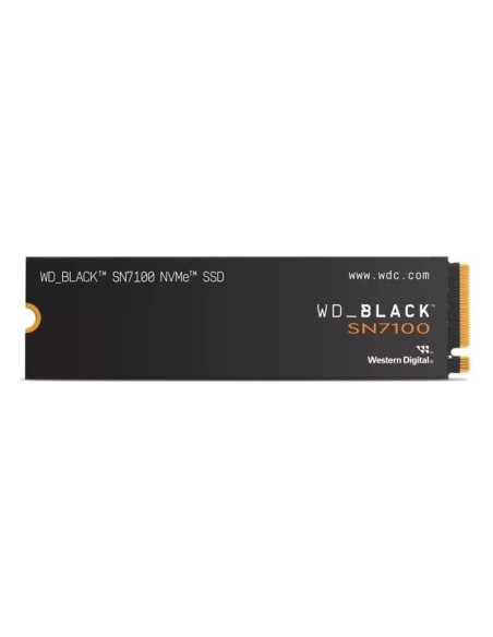 Western digital disco duro ssd m.2 nvme sn7100 black 500gb pcie 4.0 lectura 6800 mb/s / escritura 5800 mb/s