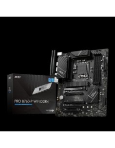 Msi placa base pro b760-p wifi ddr4 lga1700 gen 12.ª - 13.ª / 4xddr4 / 2xm.2.