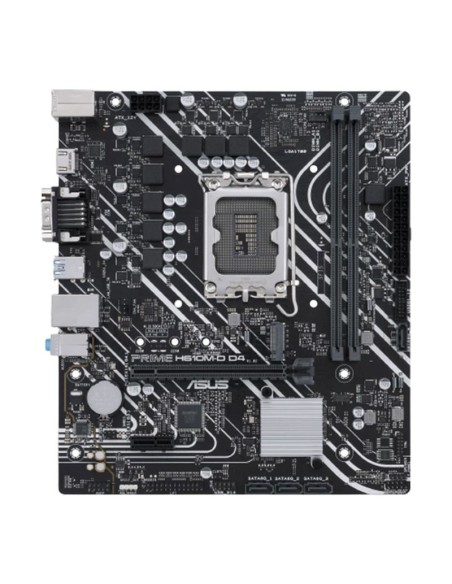 Asus placa base prime h610m-d lga1700 gen 12-13 / 2xddr5 / 1xm.2