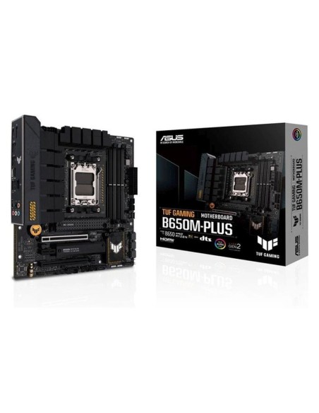 Asus placa base tuf gaming b650m-plus socket am5 gen 7.ª / 4xddr5 / 2xm.2