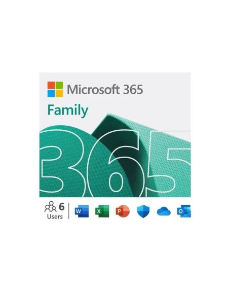 Microsoft 365 family 6 usuarios en el mismo hogar licencia 1 año