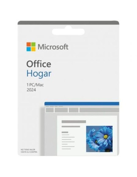 Microsoft office home 2024 box español