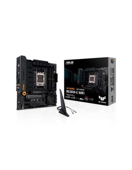 Asus placa base tuf gaming b650m-e wifi am5 2usb2.0/2usb3.2/m2/4ddr5