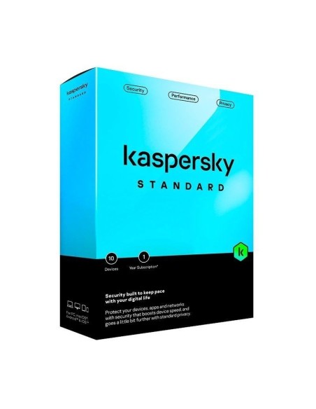 Kaspersky antivirus standard 10 dispositivos 1 año