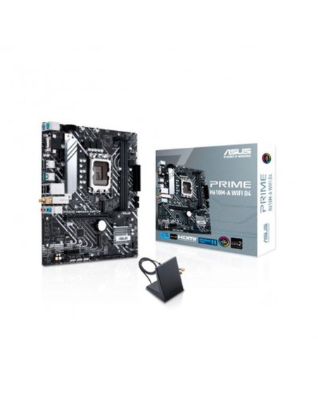 Asus placa base prime h610m-a wifi d4 lga1700 gen 12.ª - 13.ª / 2xddr4 / 2xm.2