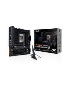 Asus placa base tuf gaming b760m-plus wifi d4 lga1700 gen 12.ª - 13.ª / 4xddr4 / 2xm.2