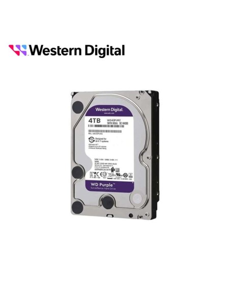 Western digital disco duro 4tb 3.5 wd43purz purple