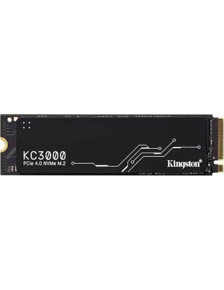 Kingston disco ssd kc3000 1tb m2 2280 pcle 4.0 con disipador de calor