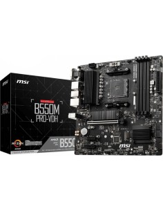 Msi placa base b550m pro-vdh am4 matx 4xddr4 3rd gen amd/ matx/4xddr4/ hdmi/vga/dp.