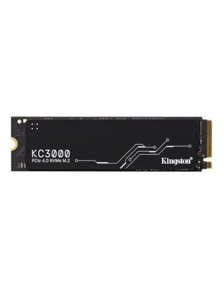 Kingston disco ssd kc3000 512gb m2 2280 pcle 4.0 con disipador de calor