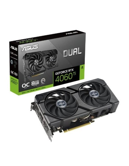 Asus tarjeta grafica dual rtx 4060ti oc 8gb gddr6 evo