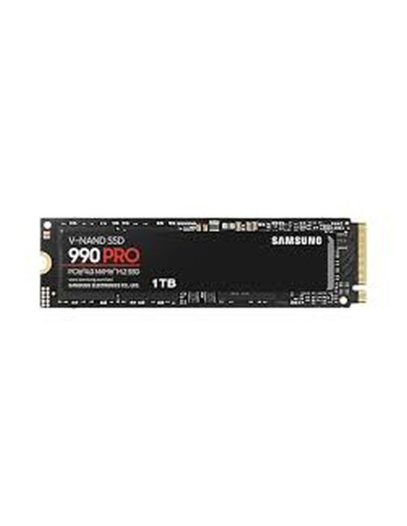 Samsung disco duro ssd m.2 nvme mz-v9p1t0bw 990 pro 1tb pcie 4.0 nvme compatible con ps5 y pc