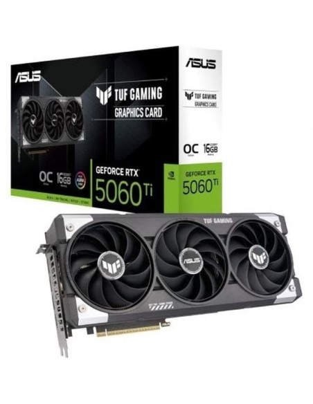 Asus tarjeta grafica dual geforce rtx 5060 ti 16gb oc gddr7