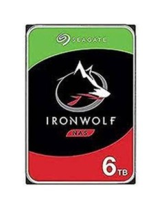 Seagate disco duro 6tb 3.5 st6000vn001 ironwolf ideal para nas