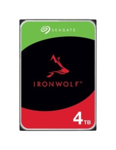 Seagate disco duro 4tb 3.5 st4000vn006 ironwolf ideal para nas