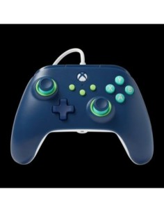 Power a gamepad xbox series xbgp0380-01 azul marino con cable
