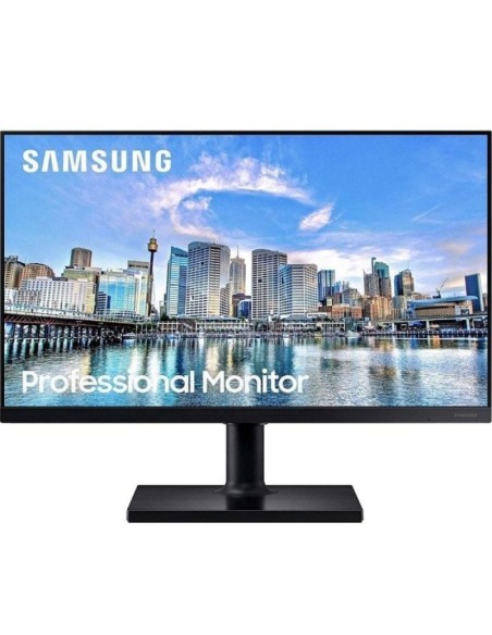 Samsung monitor profesional lf24t450fqr 24/ fhd/ negro hdmi/ dp/ 5ms / vesa