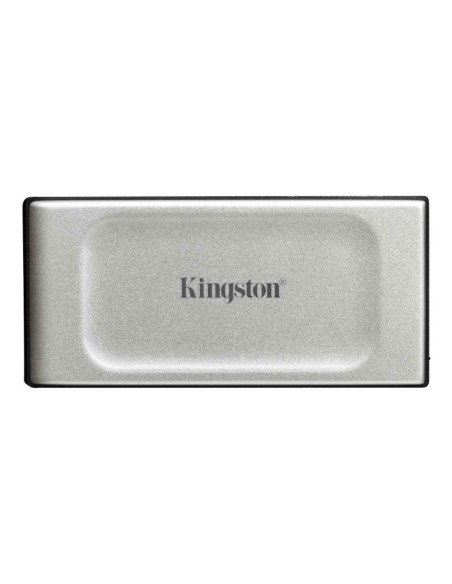 Kingston disco duro ssd externo sxs2000 500gb usb 3.2 plata lectura 2.000 mb-s - escritura 2.000 mb-s