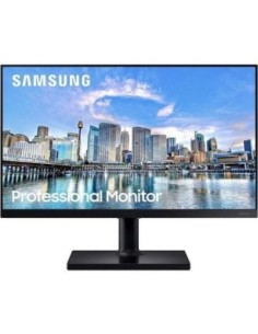Samsung monitor profesional lf24t450fzu 24/ full hd/ negro dp / 2xhdmi / 2xusb-a / 5ms / vesa