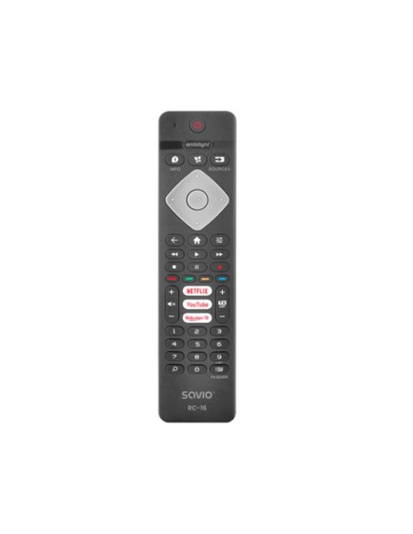 Savio mando tv rc-16 compatible philips smart tv
