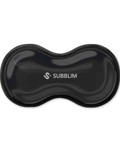 Subblim reposamuñecas ergo cristal flex para raton negro