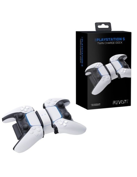 Revent dock carga inalambrica dual mando playstation 5