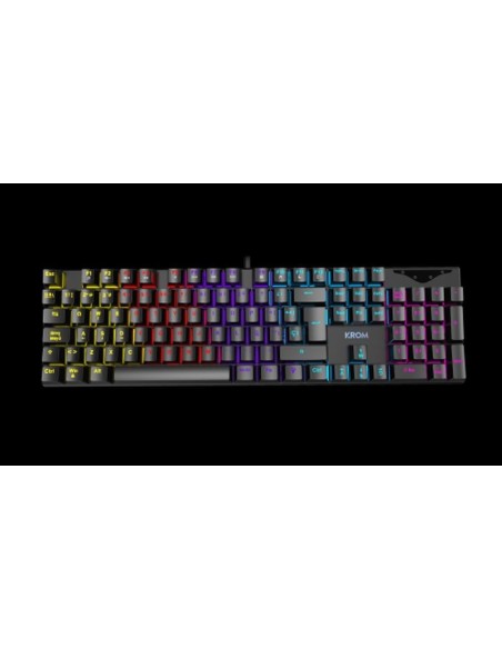 Krom teclado gaming kasic rgb mecanico