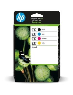 Hp Cartucho 6c400ne Kit C -M -Y -Bk N  937