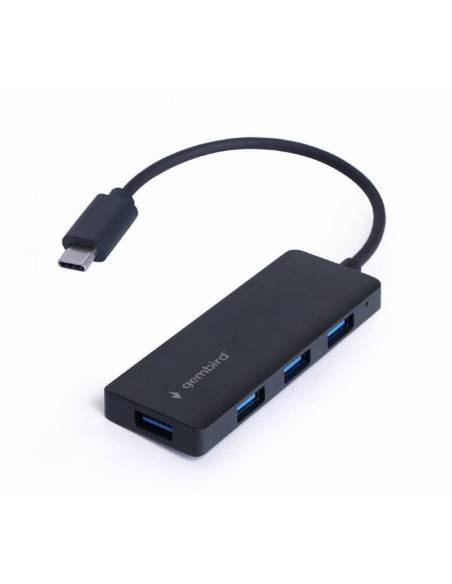Gembird hub usb-c a 4 puertos usb 3.1 uhb-cm-u3p4-02