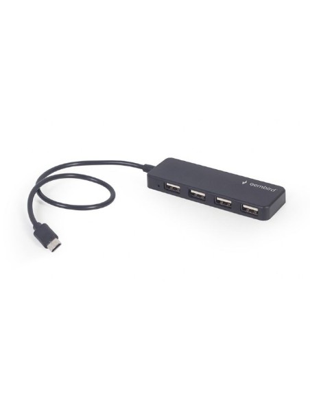 Gembird hub usb-c a 4 puertos usb 2.0