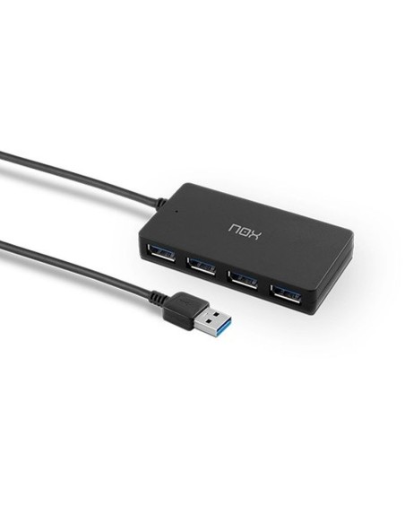 Nox hub usb 4 puertos tipo a usb 3.0