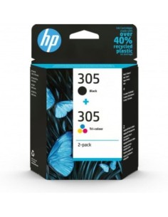 Hp Cartucho 6zd17ae Kit Color Y Negro N  305