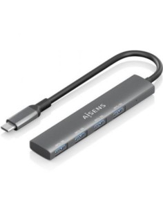Aisens hub usb-c 3.0 a 4x usb-a