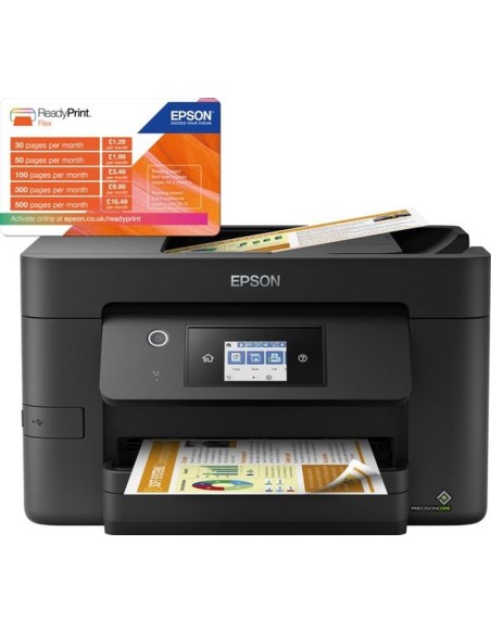 Epson multifuncion workforce wf-3820dwf con wifi-fax-duplex cartucho 405 - 405xl