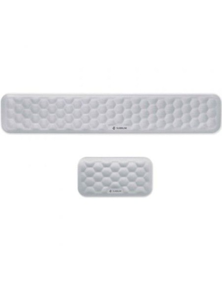 Subblim reposamuñecas ergo airpadding x2 plateadas