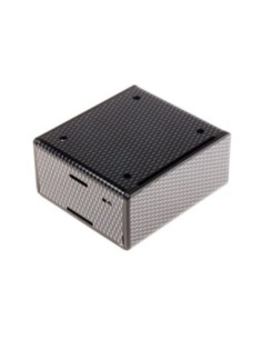 Raspberry Caja Para Pi A+ Fibra Carbono Beis