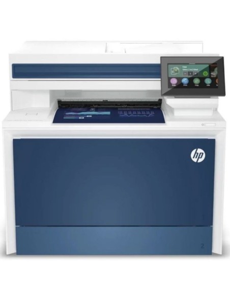 Hp multifuncion laser color laserjet pro 4302fdn fax- duplex- blanca y azul toner 220a - 220x