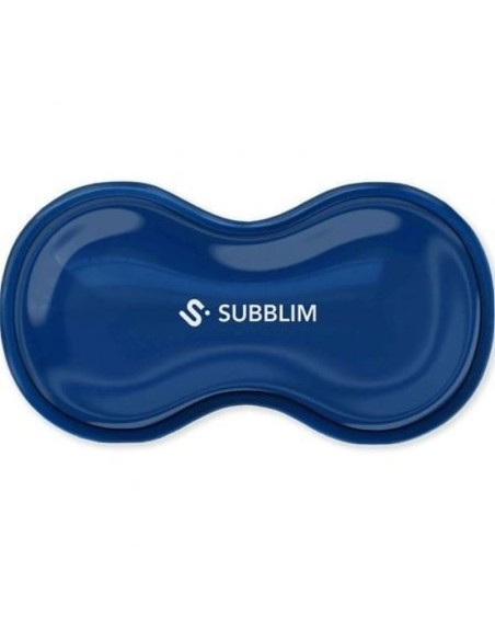 Subblim reposamuñecas ergo cristal flex para raton azul