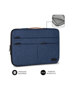 Subblim funda air padding 360 sleeve 15.6 azul