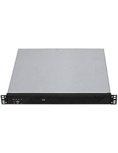 Gembird carcasa rack 19 1u negra