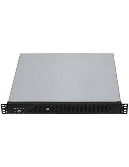 Gembird carcasa rack 19 1u negra