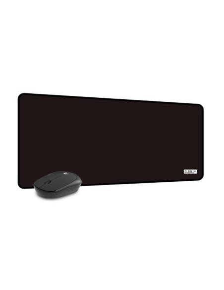 Subblim alfombrilla con raton harmony negro alfombrilla xl + raton