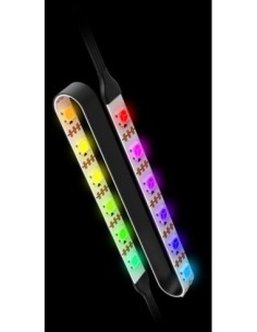 Nox tira led argb stripe argb flexible-magnetica-adhesiva-20 leds-40x1cm